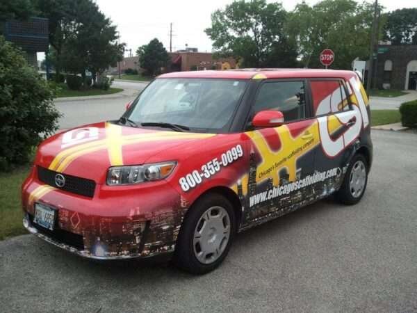 Car wrap printing services